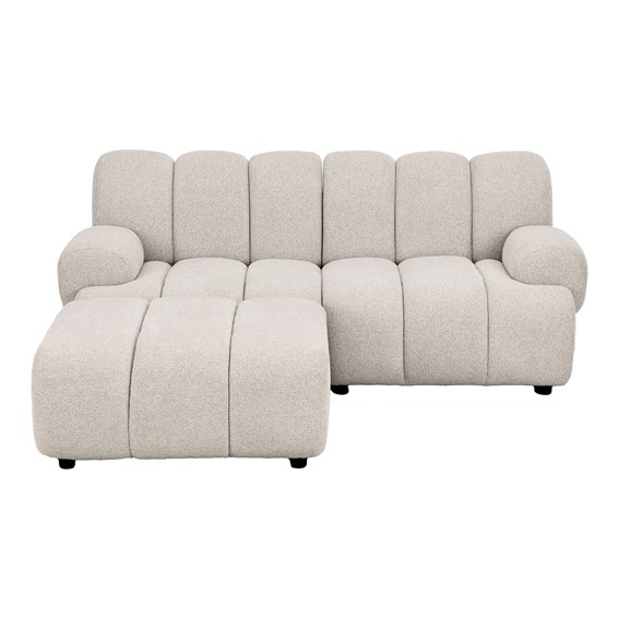 Sofa Modułowa TAZA 2,5-Osobowa Lewa Beżowy