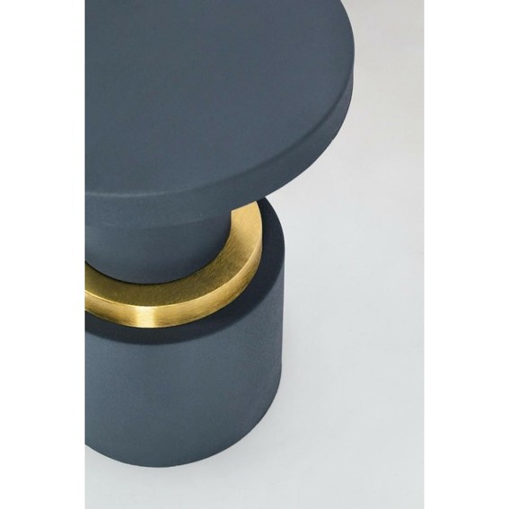 Stolik Kawowy MUDIT fi35 Niebieski