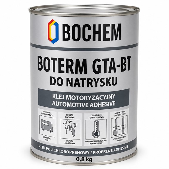 Klej Tapicerski BOTERM GTA-BT do natrysku puszka 0,8 kg