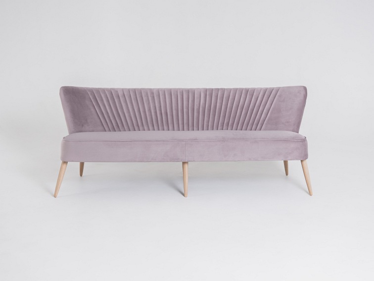 Sofa 3 os. Harry 180x65x72 Owoc Lychee/Naturalny
