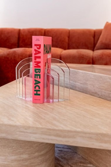 Podpórka do Książek ALISSIA Różowy