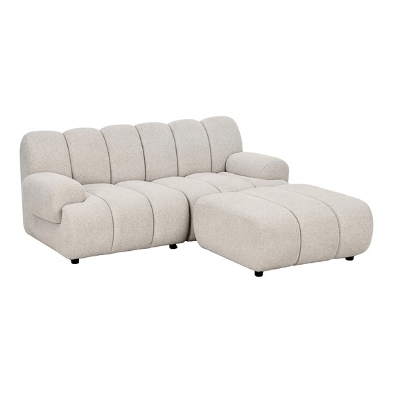 Sofa Modułowa TAZA 2,5-Osobowa Prawa Beżowy
