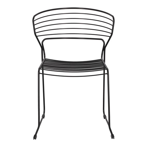 Krzesło HILLY Czarny