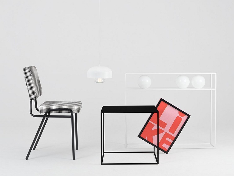 Stolik Kawowy TENSIO METAL 50 Czarny