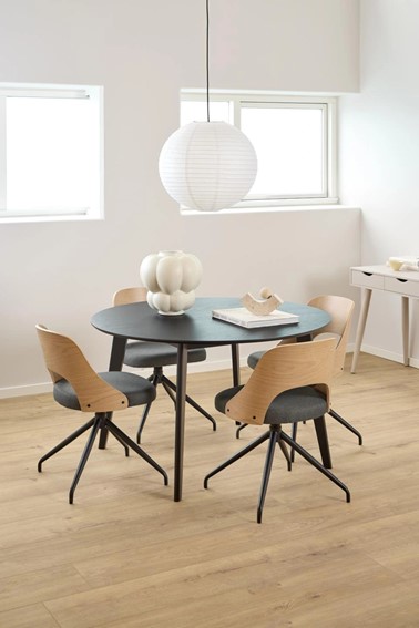 Stół ROXBY fi120 Czarny