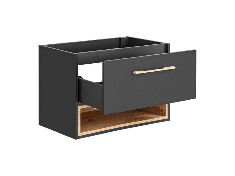 Szafka pod Umywalkę 1S BORNEO COSMOS Czarny