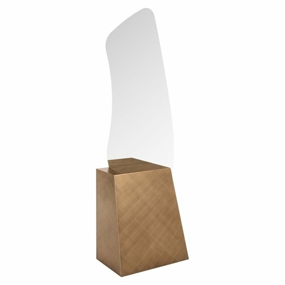 Lustro Stojące MAYLA Złoty