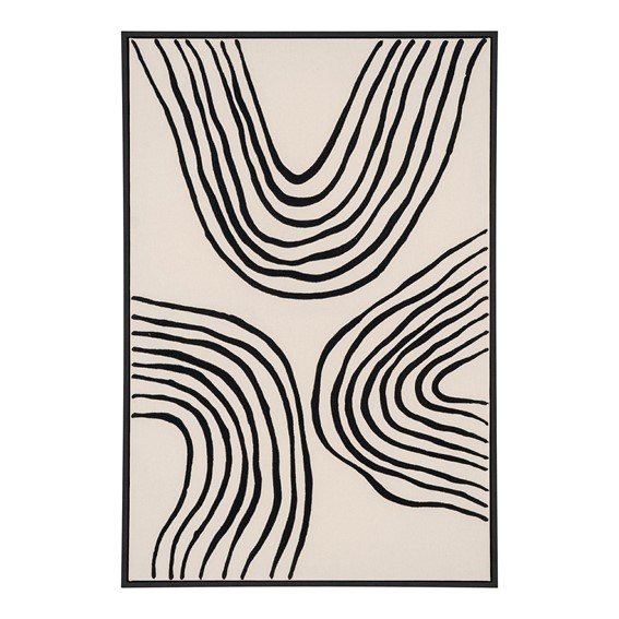 Obraz LIPARI NO.2 60x90cm Czarny/Beżowy