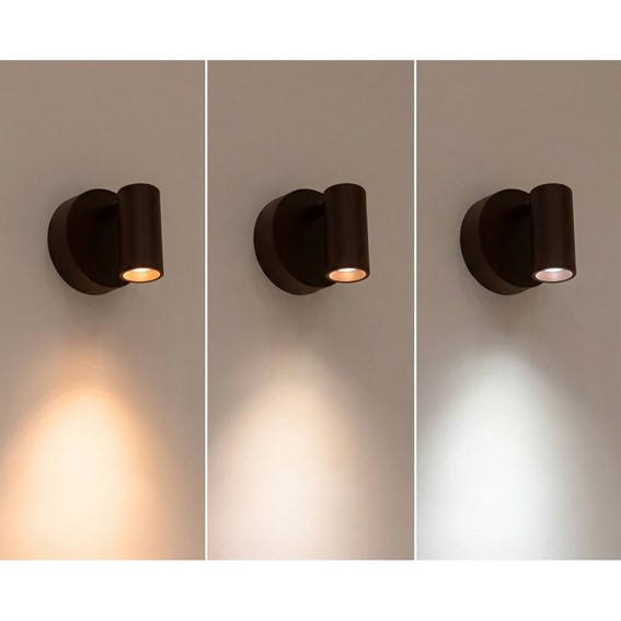 Lampa Ścienna SHP PICKET LED Brązowy