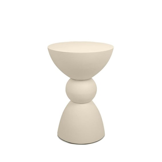 Stolik TADAO Fi35cm Beżowy