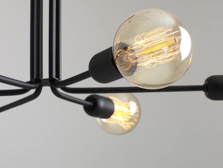 Lampa wisząca VANWERK 41 – czarny