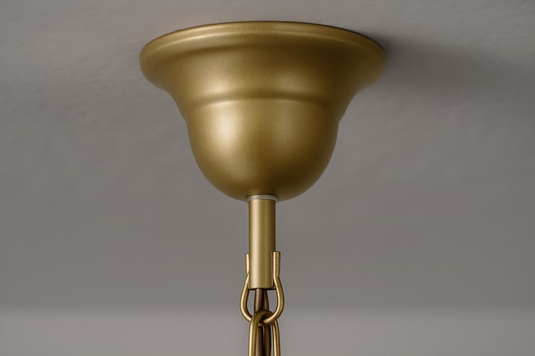 Lampa Wisząca BARTEZ KZ-3990 Złoty