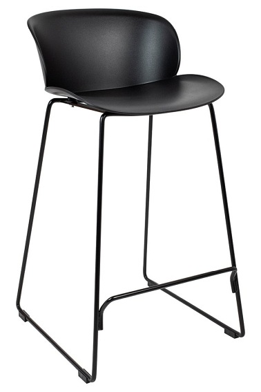 Krzesło Barowe Alto 66 Czarny