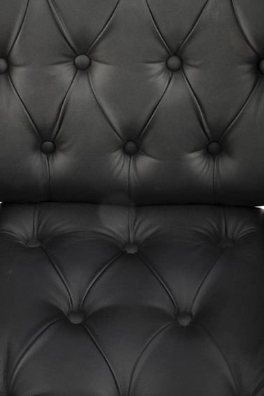 Fotel Gabinetowy GAVIN Czarny/Orzech