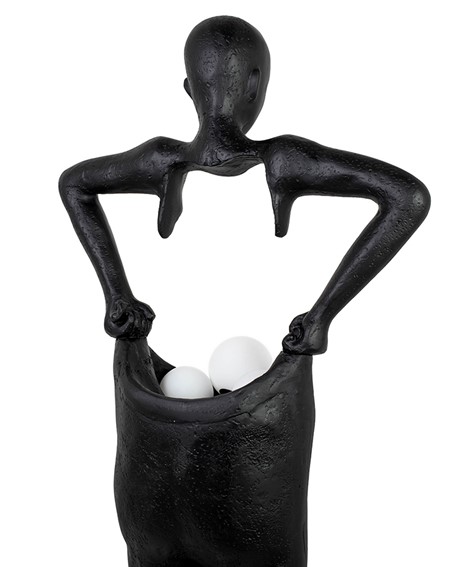 Lampa Podłogowa HUMAN HOUDINI Czarny