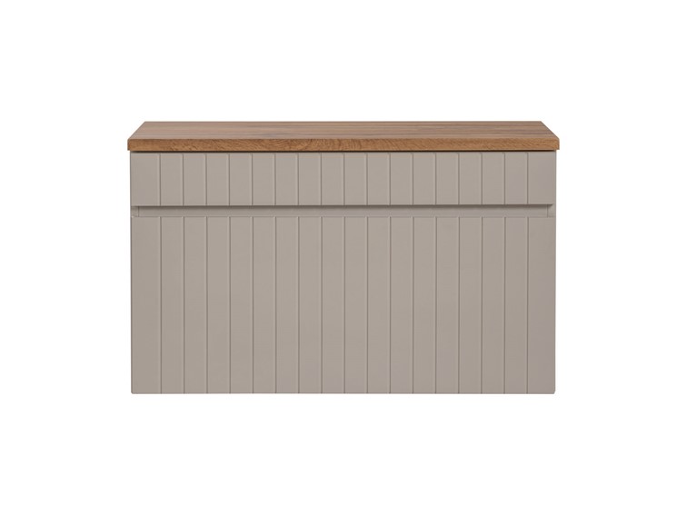 Zestaw Szafka pod Umywalkę z Blatem ICC B 80cm Kaszmirowy