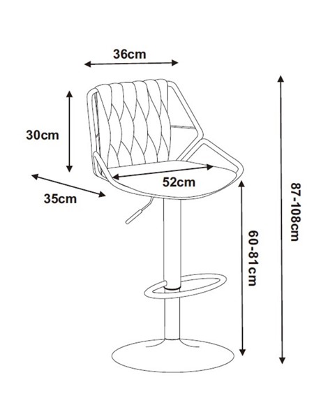 Hoker Velvet H5-FX Czarny/Złoty