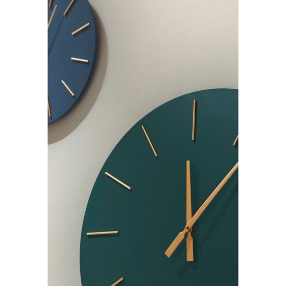 Zegar Ścienny TIMELINE 60 Zielony