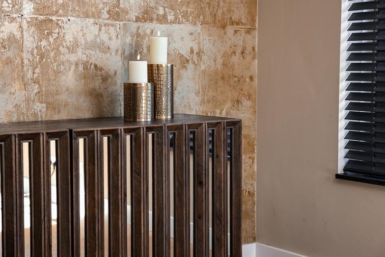 Komoda BRYANT 4-drzwiowa Brązowy