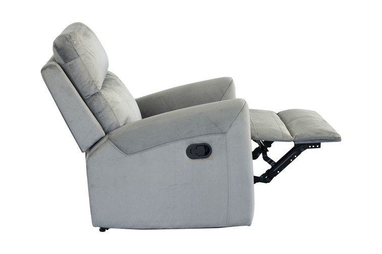 Fotel Rozkładany Velvet FR10-FX Szary