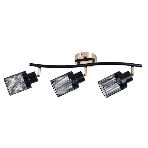 Listwa GISSI 3 Złoty/Czarny