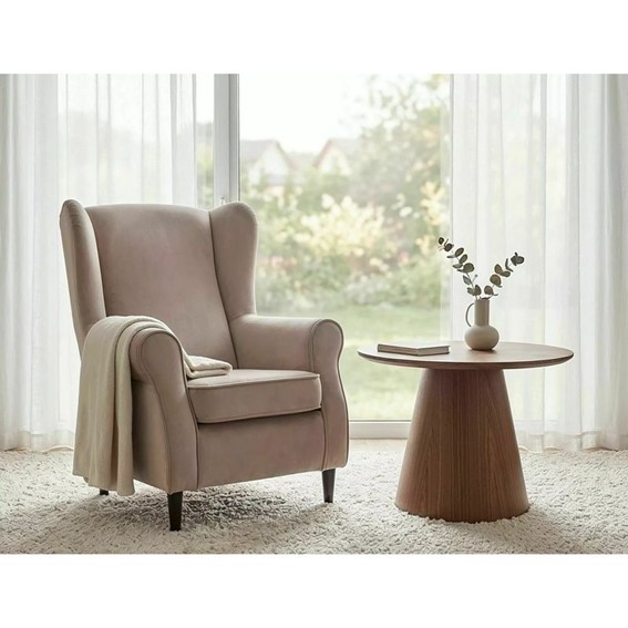 Ława ANGEL Fi60cm Orzech