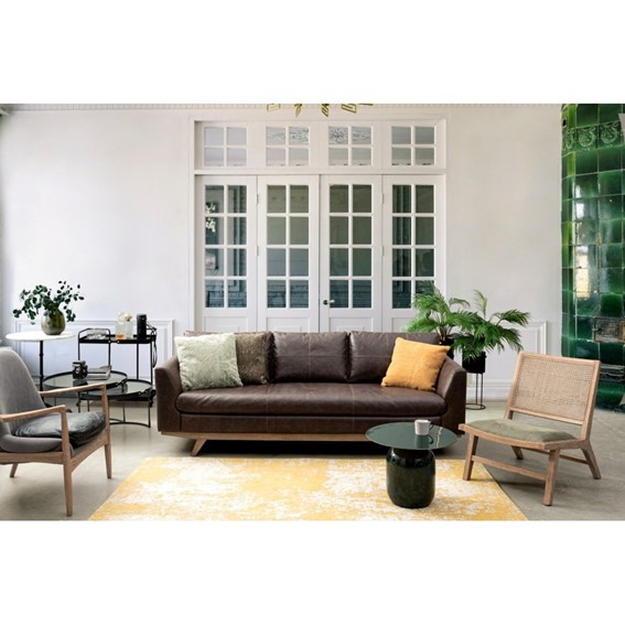 Zestaw Stolików Kawowych ZEINA ROUND Czarny