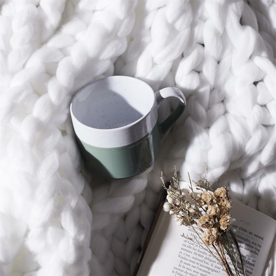 Kubek JUMELLE 330 ml Zielony