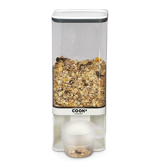 Dozownik na Produkty Sypkie z Miseczką 1,5l