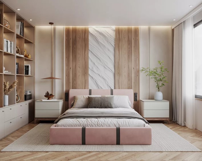 Łóżko Tapicerowane FUSION 140x200