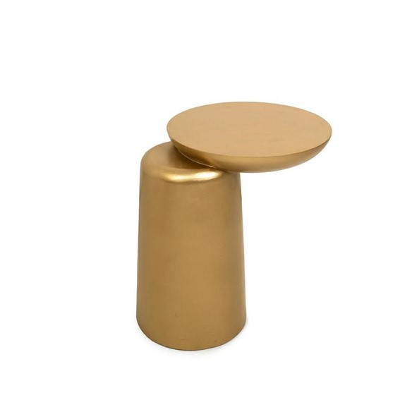 Stolik ELIAS Fi35cm Złoty