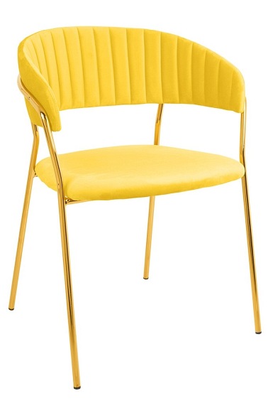 Krzesło Margo 50x57x78 Żółty