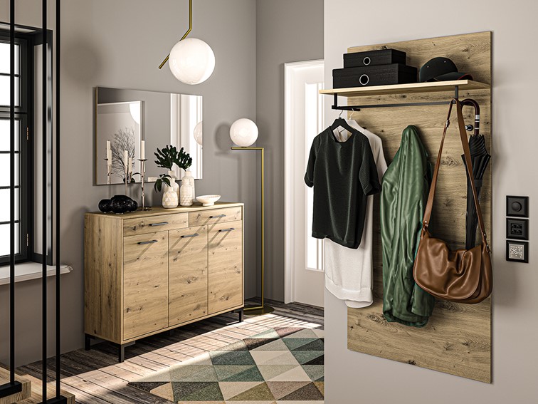 Lustro NEVIO 16 Dąb Artisan