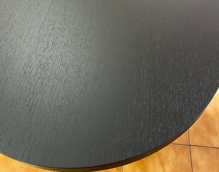 Stół Rozkładany DOMINGO (100-250)x100 Czarny/Czarny