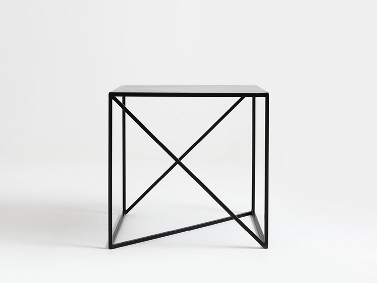 Stolik Memo Metal 50x50x45 Czarny