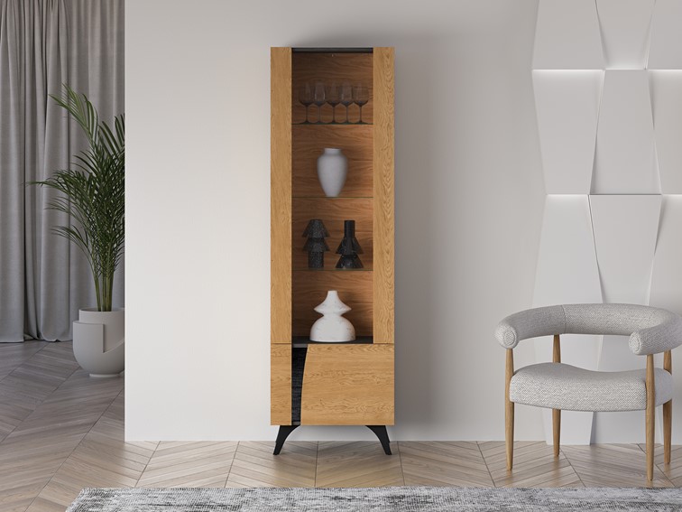 Witryna TOSCANIA 02P Dąb Baltic Dune