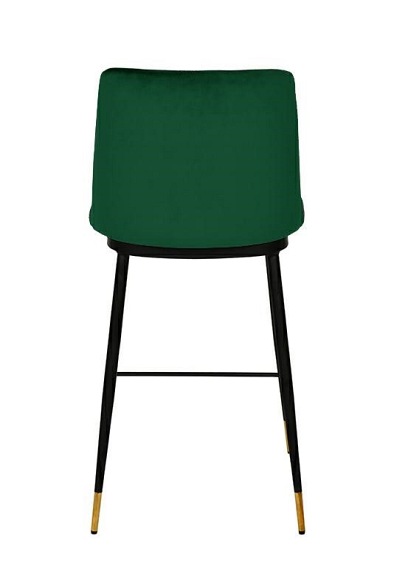 Hoker DIEGO 65 zielony - welur, podstawa czar