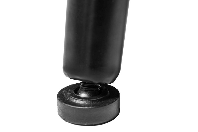 Krzesło Rox Czarne/Czarne Ekoskóra