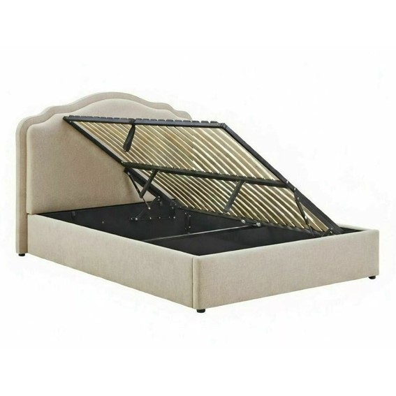 Łóżko FLORENCJA Raven 160x200cm Beżowy