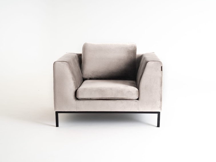 Fotel AMBIENT Kokos/Czarny