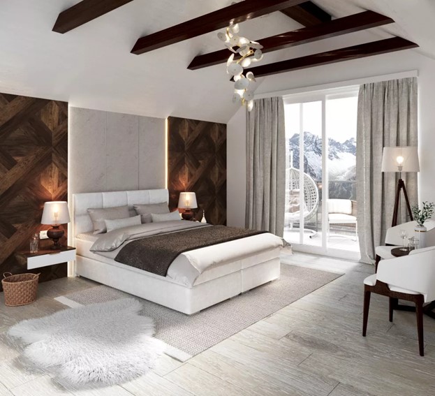 Łóżko Kontynentalne PORTLAND 140x200