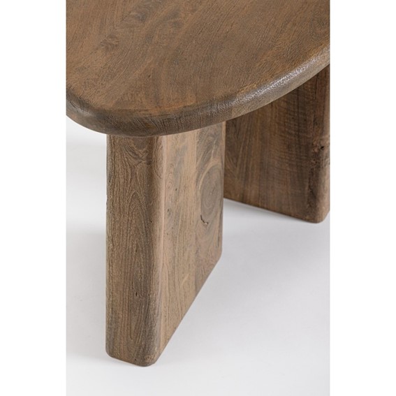 Stolik Kawowy ZACATECAS 60x45 Brązowy