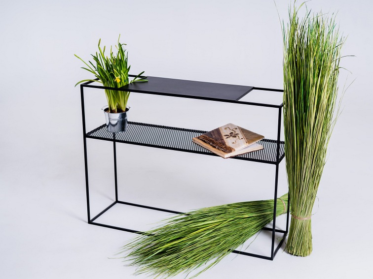 Konsola MATRIX METAL 100x30 Czarny