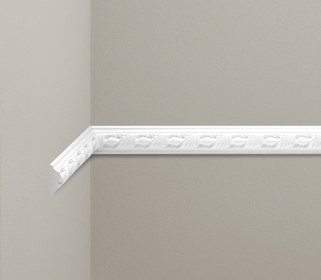 Listwa Naścienna Zdobiona LNZ-05 Flex 235 cm Biały