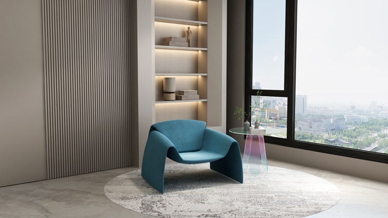 Fotel NUA N78-52 Morski