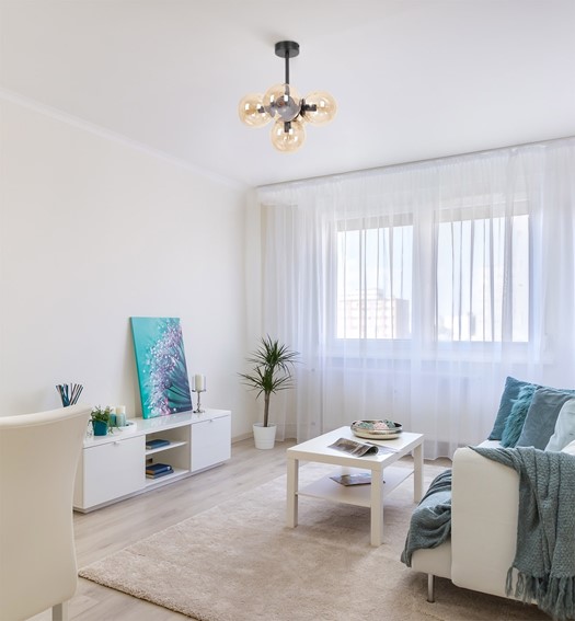 Lampa Sufitowa LOGAN K-5367 Czarny/Bursztynowy