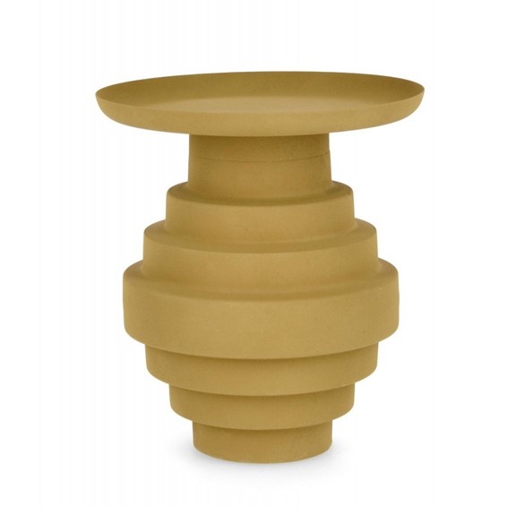 Stolik Kawowy AMBA fi35,5 Żółty