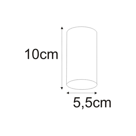 Lampa Sufitowa MILE BLACK K-4404 Czarny