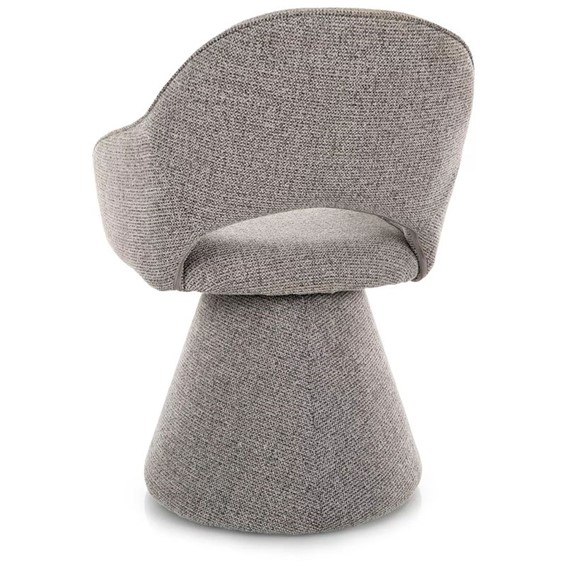 Krzesło RIKU Noelle Szary/Czarny Mat