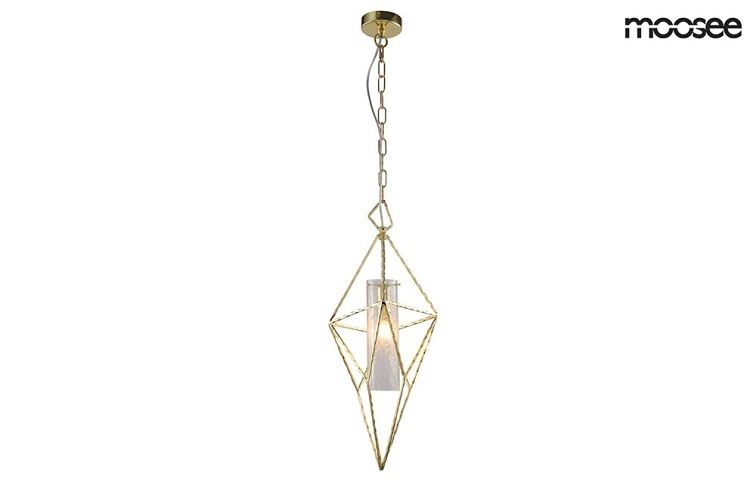 Lampa Wisząca HAVANA M Złota